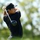 Tom Kim of South Korea and the International Team plays his shot from the third tee during Sunday's Singles on Day 4 of the Presidents Cup 2026 at the Medinah Country Club on September 27, 2026 in Medinah, Illinois.