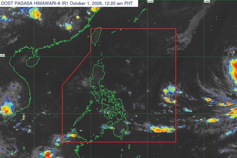 Tropical cyclone spotted outside PAR