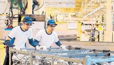 Factory activity contracts in September