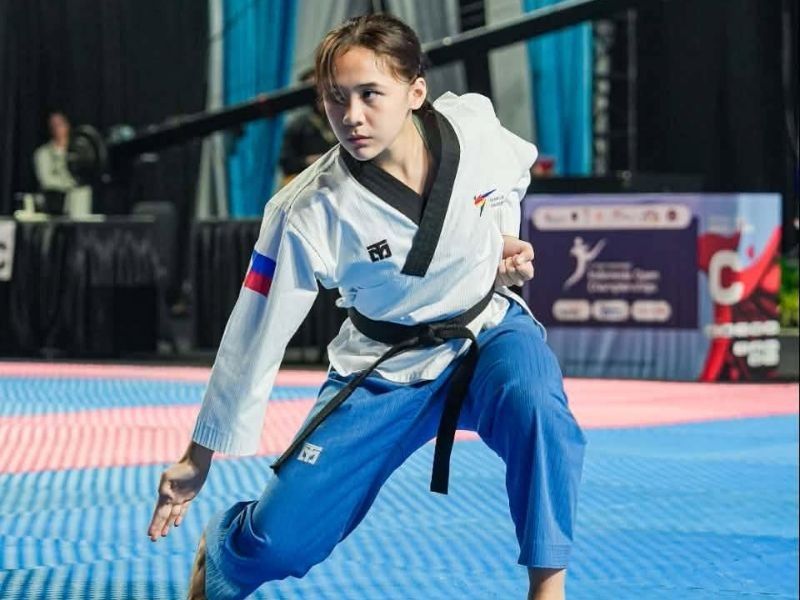 Candelaria cops poomsae silver in Asian Games