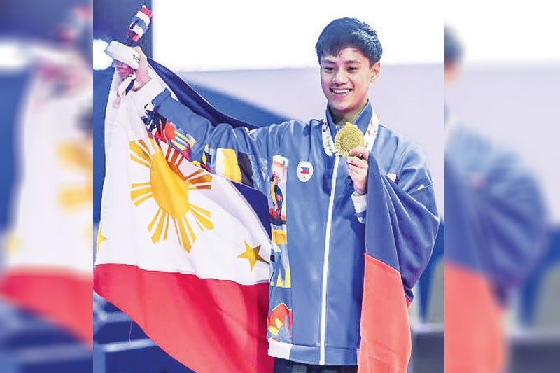 Yape kuminang sa virtual taekwondo event