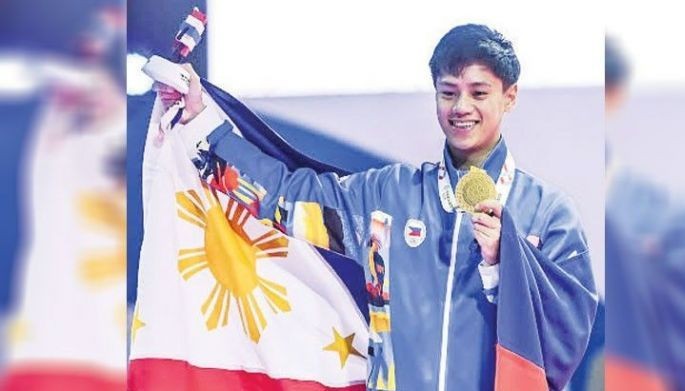 Yape kuminang sa virtual taekwondo event