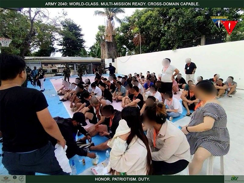 200 Tsino, huli sa operasyon laban sa scam hub