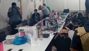 200 Chinese, Pinoy operators timbog sa raid sa online gambling hubs ‘
