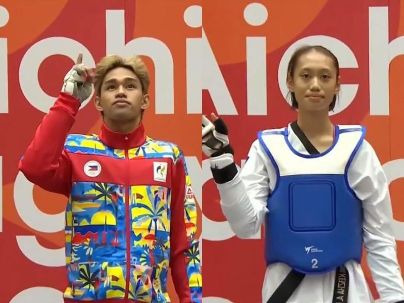 Barbosa, Mangin scoop up taekwondo silvers in Asian Games