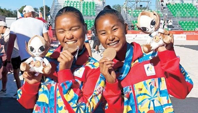 Hopes high on beach volley future