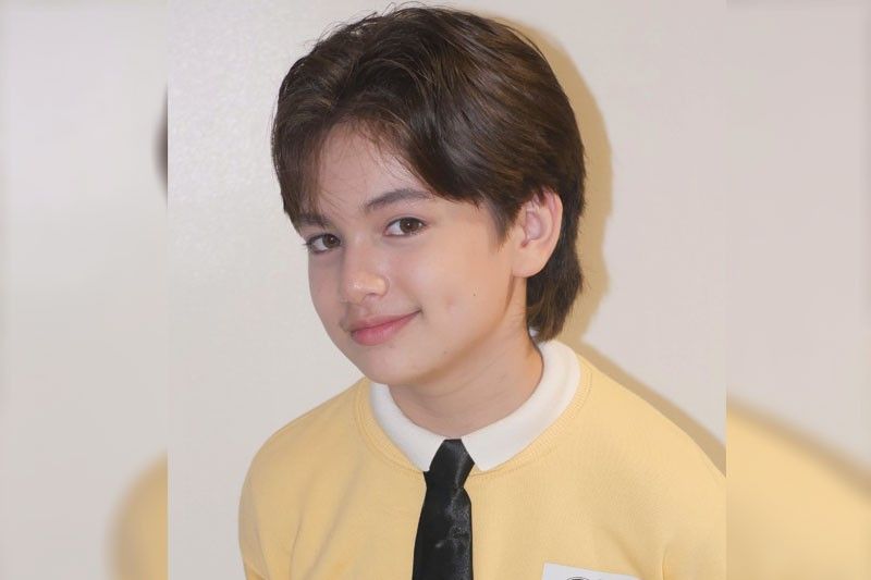 Baguhang child actor, kita ang pagiging Half-German!