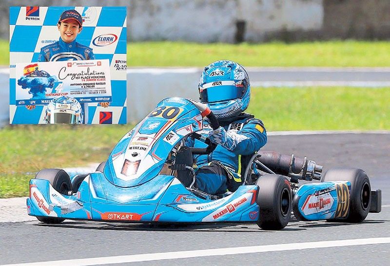 Racelis secures back-to-back Karter of the Year honors