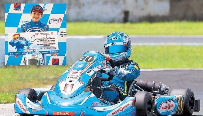 Racelis secures back-to-back Karter of the Year honors