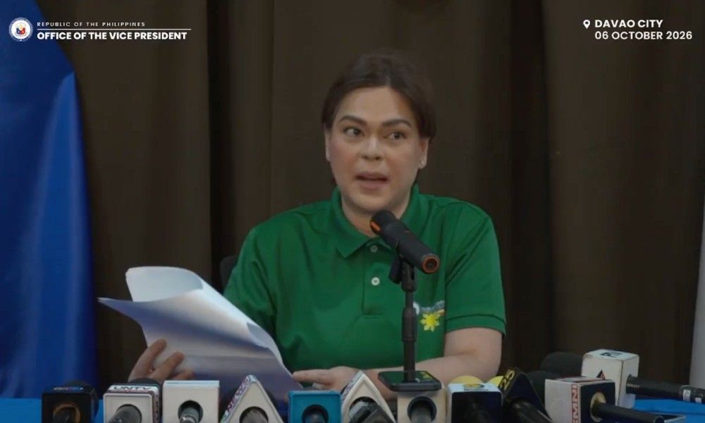 Sara Duterte denies Gracioso cash delivery allegations