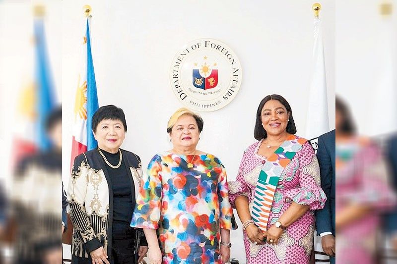 Ambassador of Ghana to the Philippines honored in luncheon by Honorary Consul Betty Chua