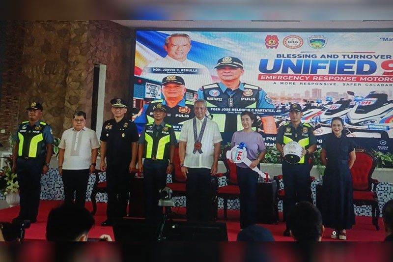 130 motor ipinamahagi ng DILG sa Calabarzon