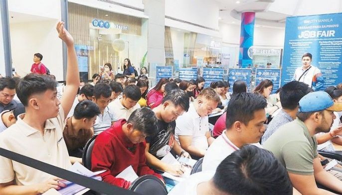 Jobless Pinoys fall to 2.77 million in August
