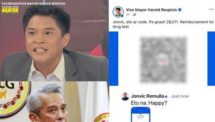Remulla ibinalik na kay Respicio pinang-drug test