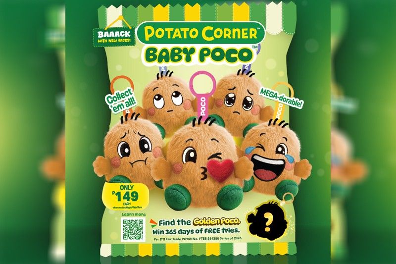 Baby Poco is back with new faces and a chance to get free fries for a year!