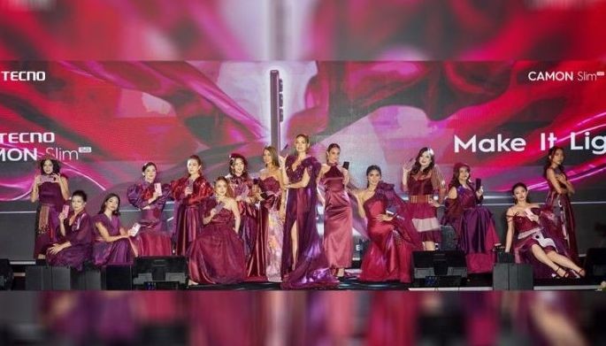 Tecno unveils Camon Slim 5G in runway show celebrating Filipino women who make life lighter