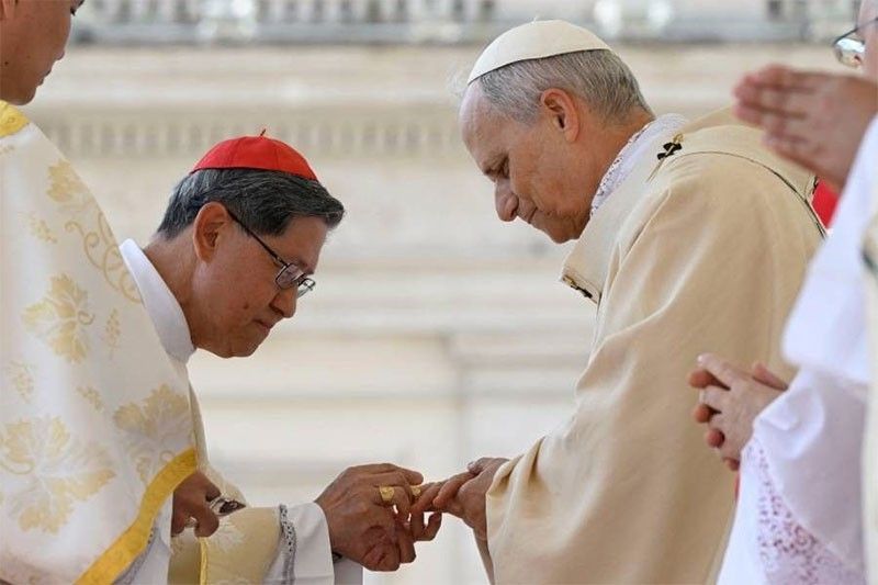 Pope OKs Tagle as first Asian dean of cardinals