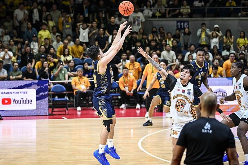 Jumamoy trey lifts NU over UST