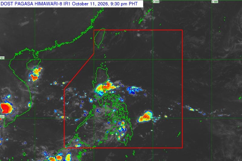 2 cyclones seen outside PAR