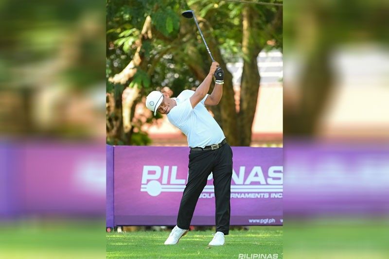 Bautista cards eagle-aided 67, seizes 1-shot lead