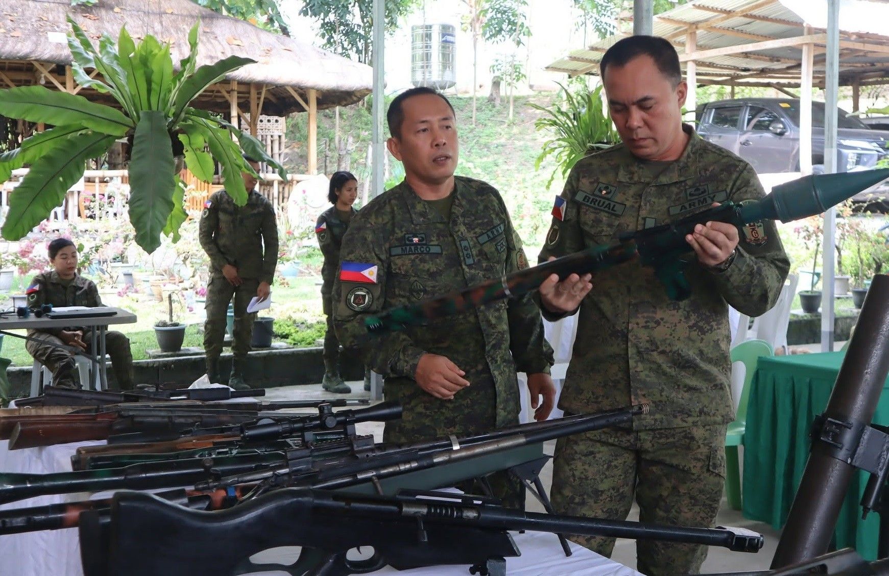 Villagers surrender 34 more firearms to Army unit