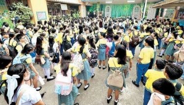 DepEd: Wearing of school uniforms optional amid El Niño threat