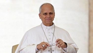 Pope Leo XIV delivers his weekly general audience at St Peter's Square in the Vatican on October 7, 2026.