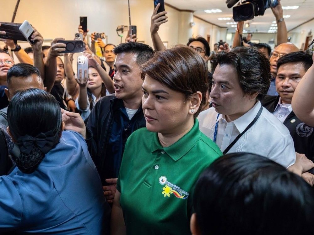 VP Sara, may parliamentary courtesy sa budget hearing
