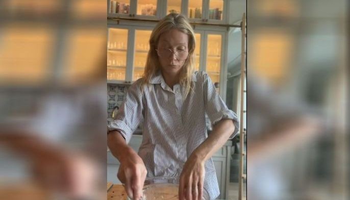 American actress Gwyneth Paltrow, nagluto ng talong