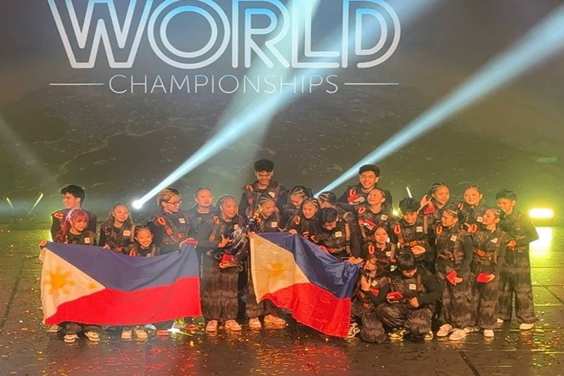 Filipino street dance team wins gold in UK world finals