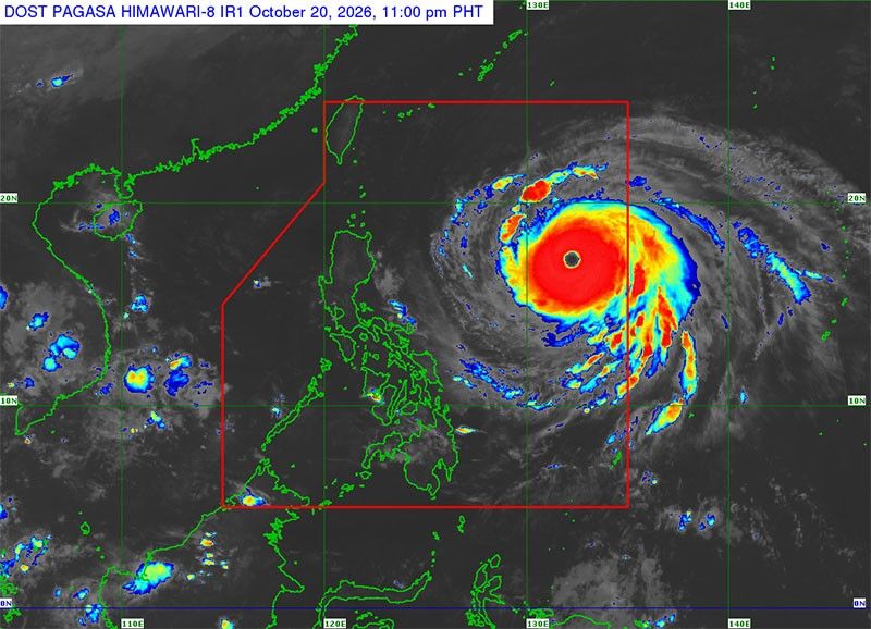Super Typhoon Rosal enters PAR