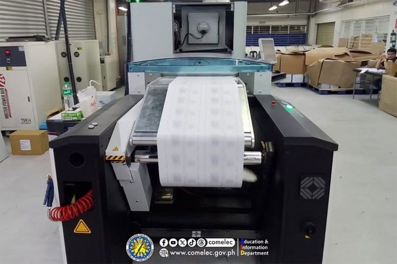 Ballot printing for Naga plebiscite completed