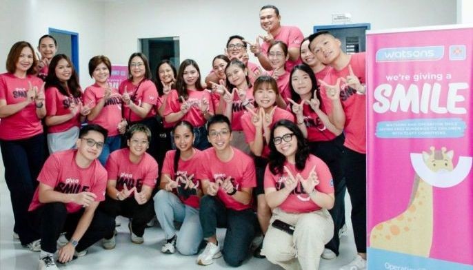 Hand in hand for good: Watsons, Operation Smile Philippines continue bringing more smiles to children in Cebu