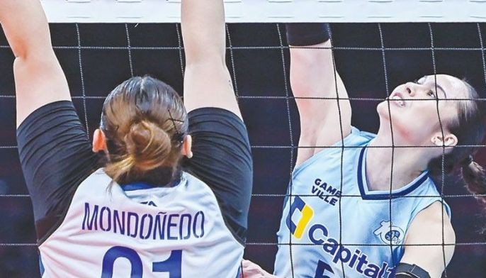 Thunderbelles nasilaw sa Capital1 Solar Spikers