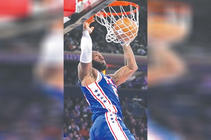 James, 76ers itinumba Knicks