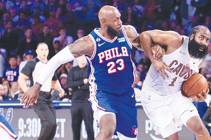 Cavaliers binalikan ng 76ers